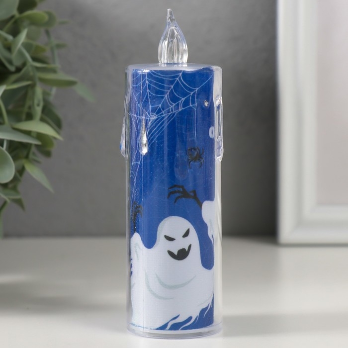 Ночник "Свеча" (Приведения)  3хLR1130 3,8х3,8х12см