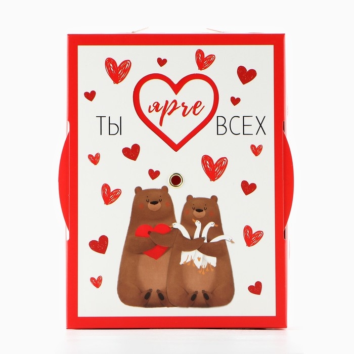 Коробка складная «Любовь », 16 х 12 х 5 см