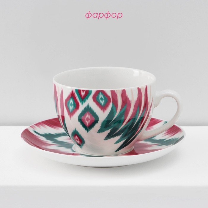 Сервиз фарфоровый чайный Доляна Askım, 12 предметов: 6 чашек 250 мл, 6 блюдец d=15 см ㅤ Сервиз фарфоровый чайный Доляна Askım, 12 предметов: 6 чашек 250 мл, 6 блюдец d=15 см ㅤ