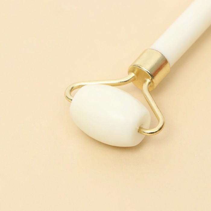 Массажер для лица, гуаша набор «Вдохновляй», 14 х 20 см, кальцит Массажер для лица, гуаша набор «Вдохновляй», 14 х 20 см, кальцит