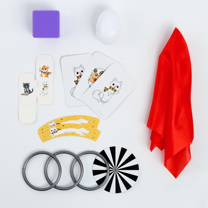 Набор волшебника «Факультет Дружных», 6 фокусов, инструкция в комплекте Набор волшебника «Факультет Дружных», 6 фокусов, инструкция в комплекте