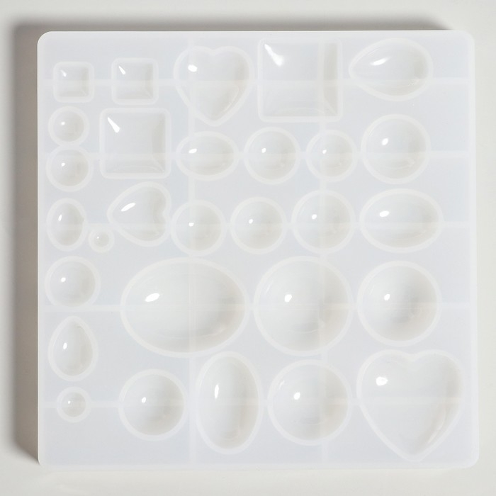 Набор для создания украшений из эпоксидеой смолы, форма, кулоны 5 видов по 5 штук Набор для создания украшений из эпоксидеой смолы, форма, кулоны 5 видов по 5 штук