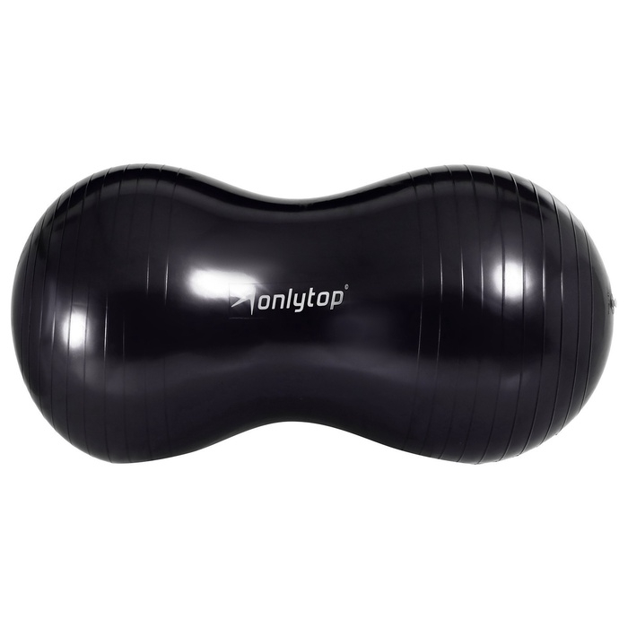 Фитбол овальный ONLYTOP, 77х40х40 см, 900 г, цвета МИКС Фитбол овальный ONLYTOP, 77х40х40 см, 900 г, цвета МИКС