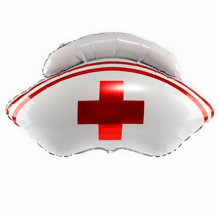 Шар фольгированный 27 Шар фольгированный 27" «Шапочка медсестры»