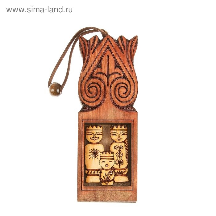 Оберег здоровья Оберег здоровья "Кекпеек" семейный, кедр, оберегает здоровье семьи