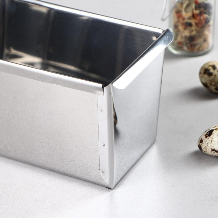 Форма для выпечки «Хлеб», h-8 см, 10 х 20 см, 2 л Форма для выпечки «Хлеб», h-8 см, 10 х 20 см, 2 л