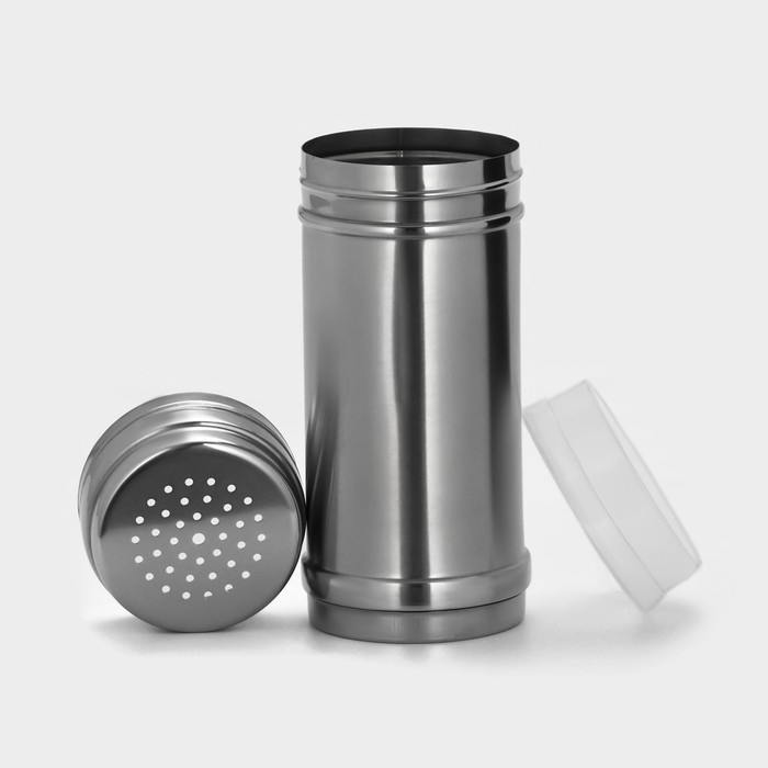Ёмкость для специй из нержавеющей стали, 450 мл, 6,5×15 см Ёмкость для специй из нержавеющей стали, 450 мл, 6,5×15 см