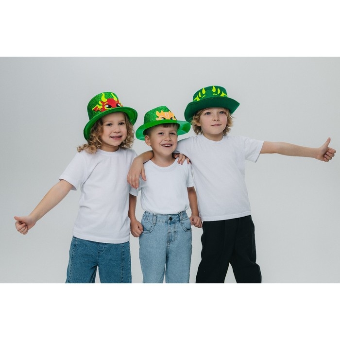 Карнавальная шляпа «Дракон», цвет красный Карнавальная шляпа «Дракон», цвет красный