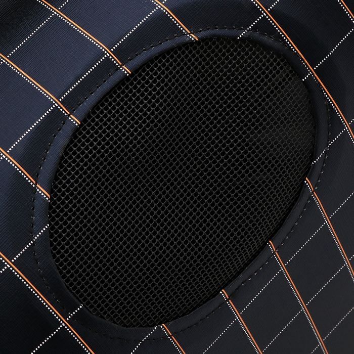 Сумка-переноска каркасная  Сумка-переноска каркасная "Клетка", размер L, 53 х 22 х 29 см, чёрная