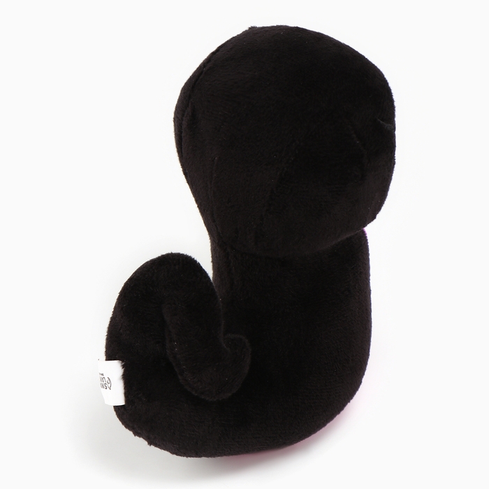 Новый год! Мягкая игрушка «Змейка», чёрно-фиолетовая Новый год! Мягкая игрушка «Змейка», чёрно-фиолетовая