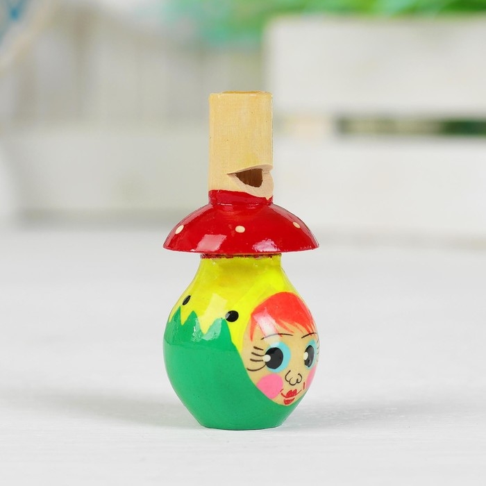 Свистулька «Грибок», МИКС Свистулька «Грибок», МИКС