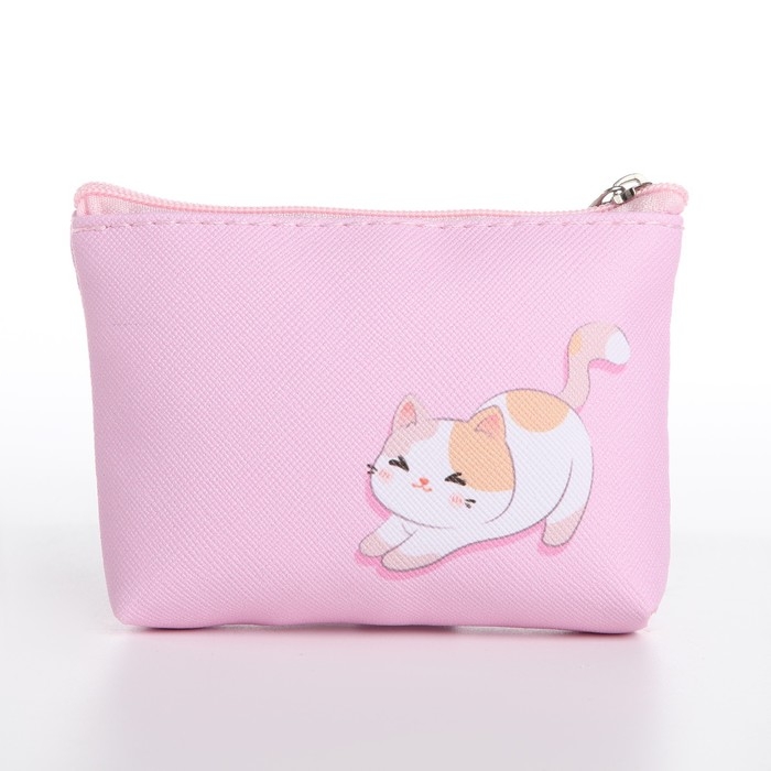 Кошелек детский, цвет микс "Добрый котик", 11*7 см  микс