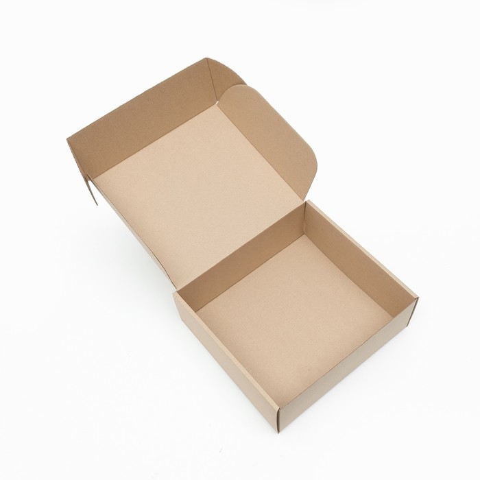 Коробка самосборная, бурая, 26 х 24 х 10 см Коробка самосборная, бурая, 26 х 24 х 10 см