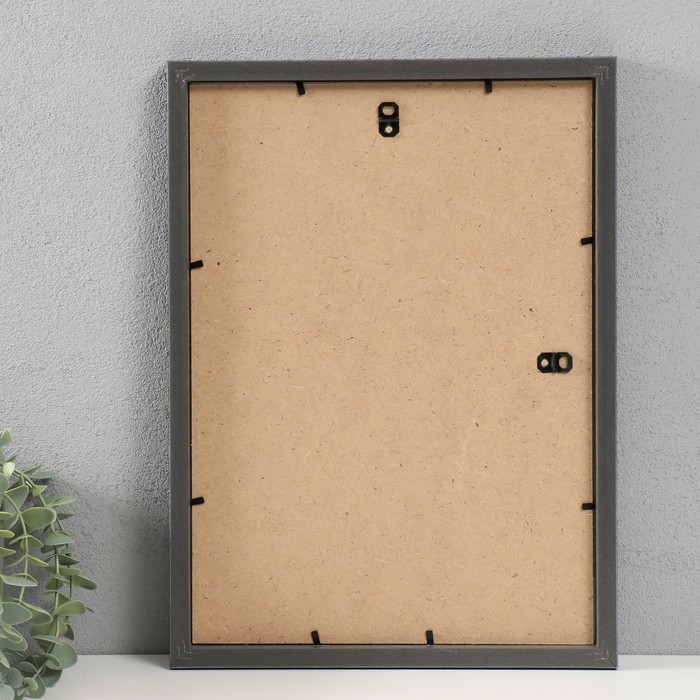 Фоторамка пластик Фоторамка пластик "МИРАМ" 25х35 см, 641877-12, чёрный (пластиковый экран)