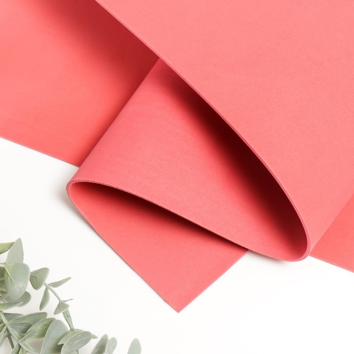 Фоамиран иранский 2 мм (тёмно-лососевый/034) 60х70 см Фоамиран иранский 2 мм (тёмно-лососевый/034) 60х70 см