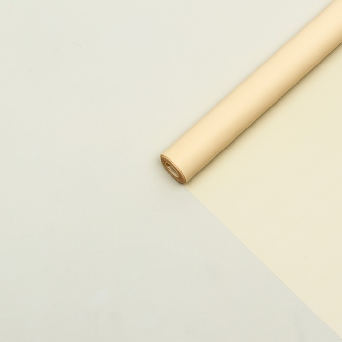 Пленка матовая,  Пленка матовая, "PASTEL",  Крем 0,59 х 7 м 180гр