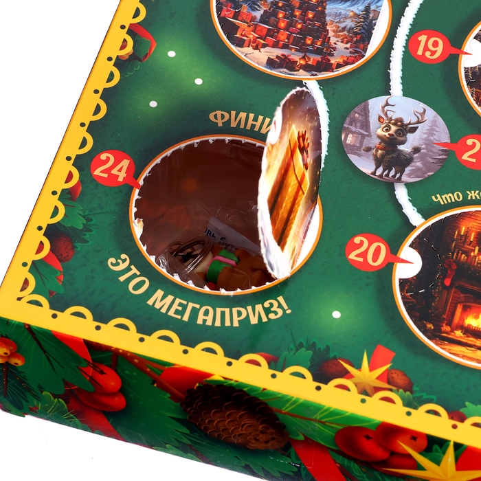 Настольная бродилка «Сказочное адвент-приключение», 2-4 игрока, 3+ Настольная бродилка «Сказочное адвент-приключение», 2-4 игрока, 3+