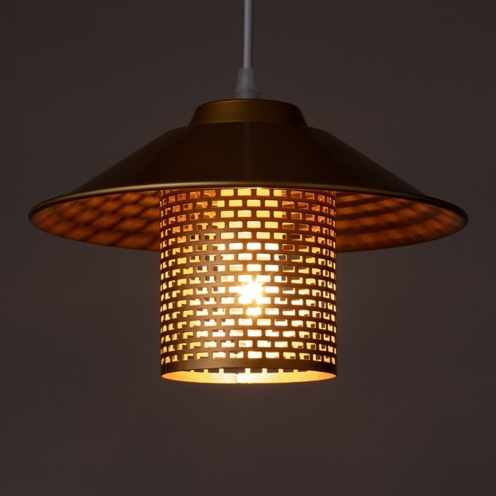 Светильник BayerLux Светильник BayerLux "Туаз" Е27 40Вт золото 25х25х13см