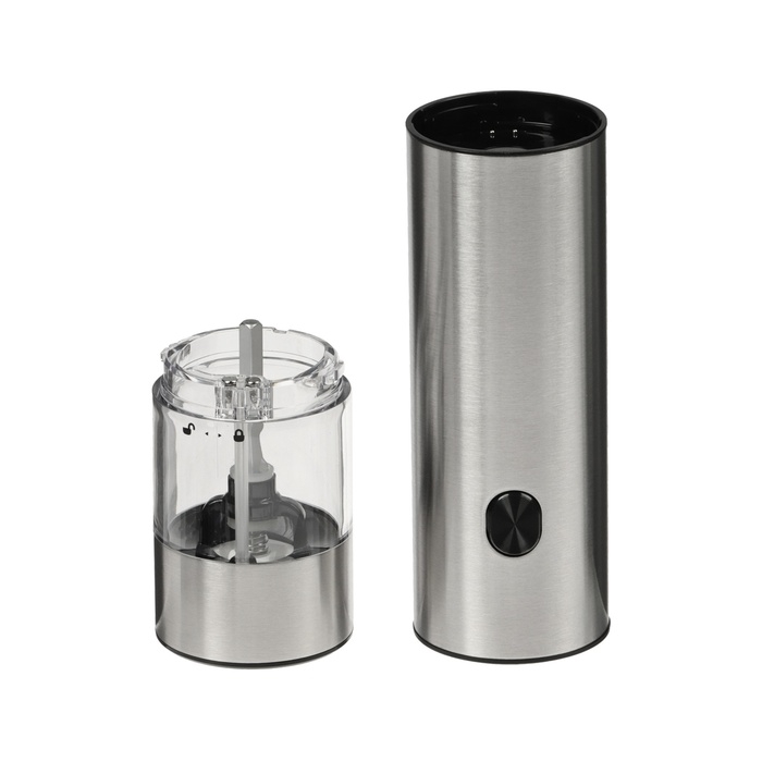 Мельница электрическая Windigo WGM- 02, гравитационная, 25 Вт,70 мл, металл Мельница электрическая Windigo WGM- 02, гравитационная, 25 Вт,70 мл, металл