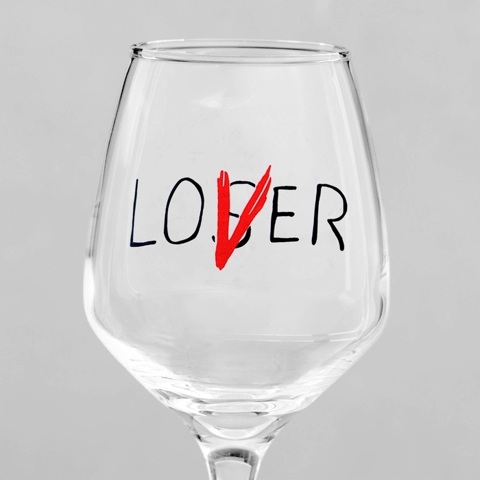 Бокал для вина Бокал для вина "Lover" 350 мл