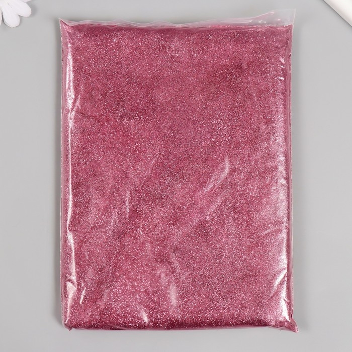 Глиттер размер 1/128, 500 гр, цв. бордовый Глиттер размер 1/128, 500 гр, цв. бордовый