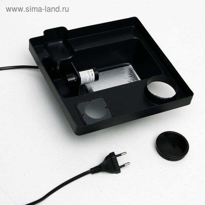 Террариум колонна 16 литров, 20 х 20 х 40 см, черный Террариум колонна 16 литров, 20 х 20 х 40 см, черный