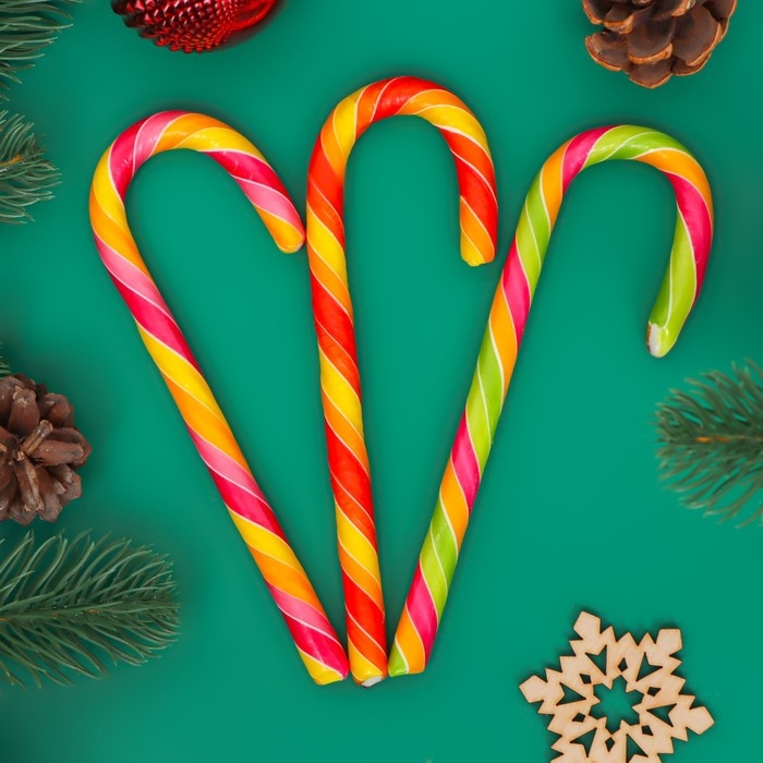 Новый год. Карамель леденцовая Sweet Ness "Трость", 30 г