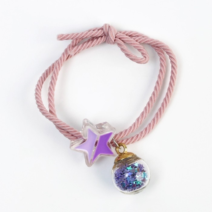 Резинка для волос новогодняя «Самой чудесной» на Новый год, d = 5 см Резинка для волос новогодняя «Самой чудесной» на Новый год, d = 5 см