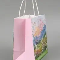 Пакет подарочный &laquo;Цветочное поле&raquo;, 25&times;22&times;12 см