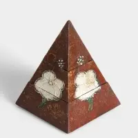 Шкатулка &laquo;Пирамидка&raquo;, 15&times;15&times;20 см, МДФ