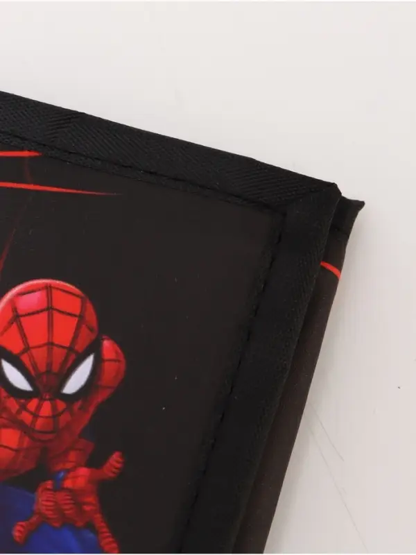 Кошелек детский на липучке, Человек паук
