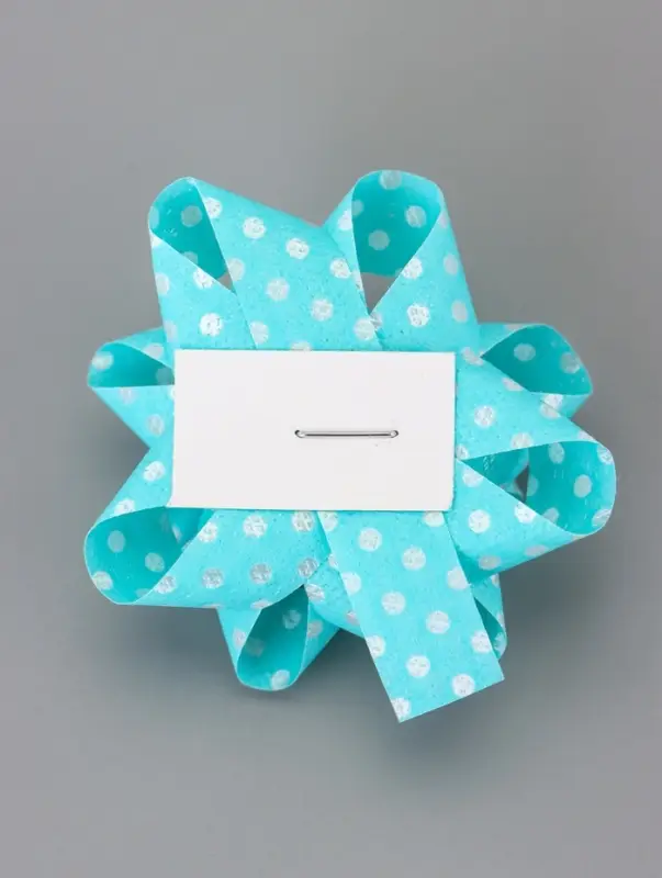 Подарочный Бант - звезда №5, для упаковки подарков, набор 50 шт., МИКС