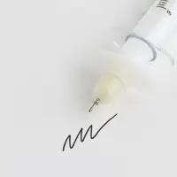 Ручка прикол шариковая синяя паста, шприц &laquo;Укол от всех проблем&raquo;, на подложке