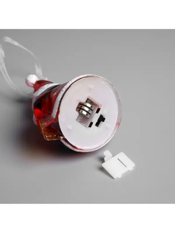 Ёлочная игрушка &laquo;Снеговик&raquo;, 8 см, от батареек, свечение мульти (RGB)