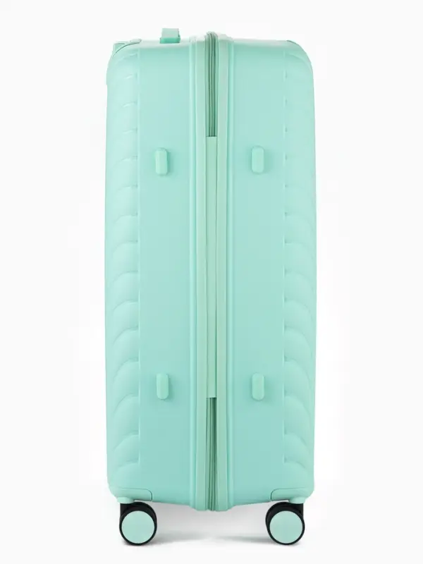 Чемодан на колёсах, 28", кодовый замок, 47&times;28&times;75 см, зелёный