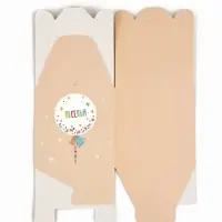 Подарочная коробка, упаковка «Милый шпиц» 10×10×10 см