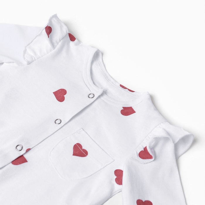 Комбинезон детский MINAKU, цвет молочный, рост 74-80 см Комбинезон детский MINAKU, цвет молочный, рост 74-80 см