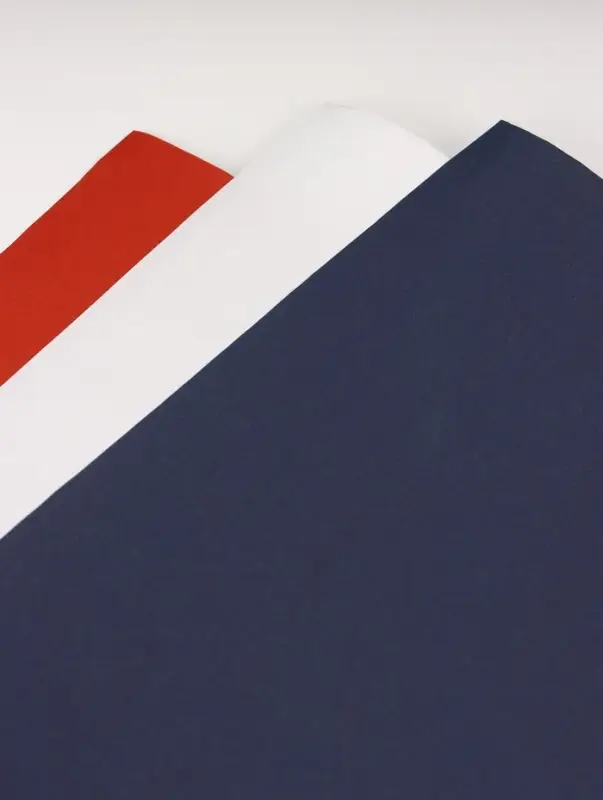 Бумага упаковочная крафт, двухсторонняя, &laquo;Триколор&raquo;, для упаковки подарков, 3 цвета, 50&times;68 см&plusmn;5%