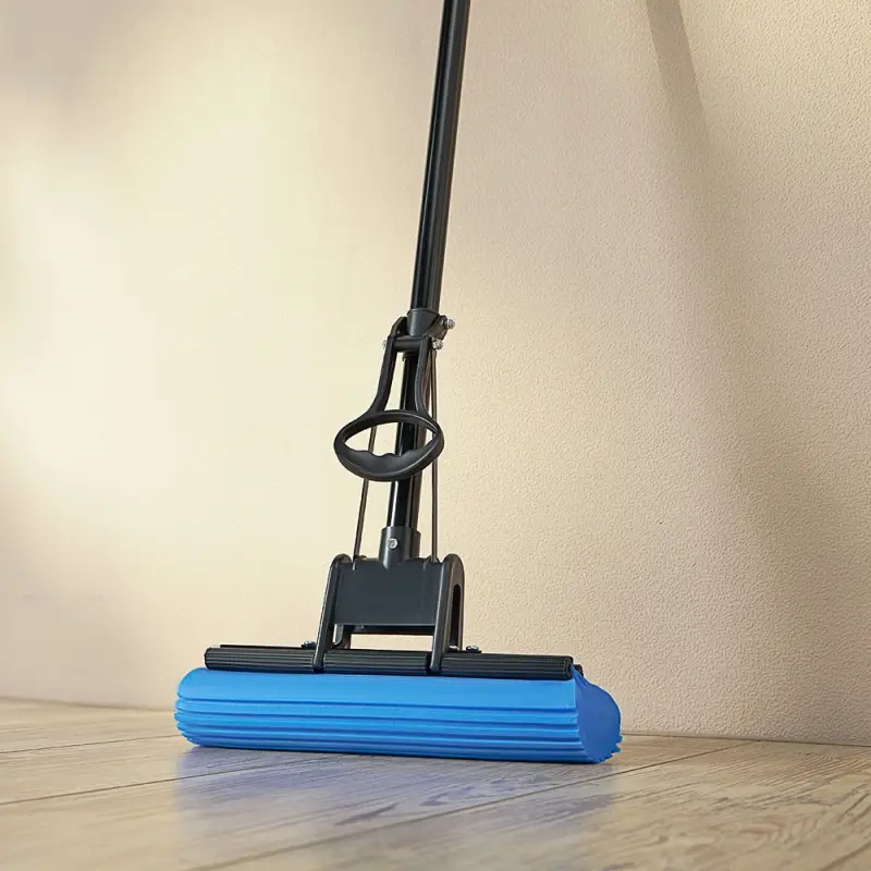 VETTA Швабра ПВА Эконом стальная ручка 110см, один ряд роликов, арт. PO06