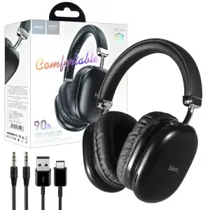 Наушники W35 Max HOCO Wireless Headset Long Usage Time черные