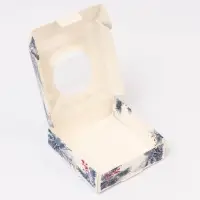 Подарочная коробка сборная с окном «Загадай желание», 10×10×3 см