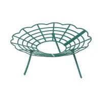 Кустодержатель для клубники, d=30.5 см, пластик, зелёный