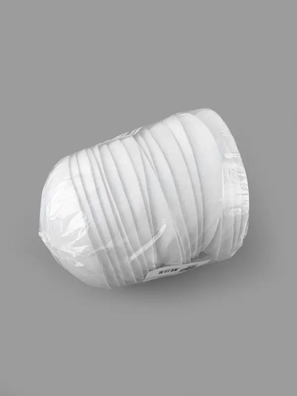 Чашки для бюстгальтера &laquo;Круг&raquo;, 2XL (52), d=16.5 см, пара, белые