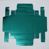 Коробка для конфет, кондитерская упаковка, 9 ячеек, &laquo;Изумрудная&raquo;, 14.7&times;14.7&times;3.5 см