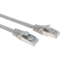 Патч-корд REXANT (02-0110-1) F/UTP, CAT 5e, 26AWG, LSZH, серый, 1м