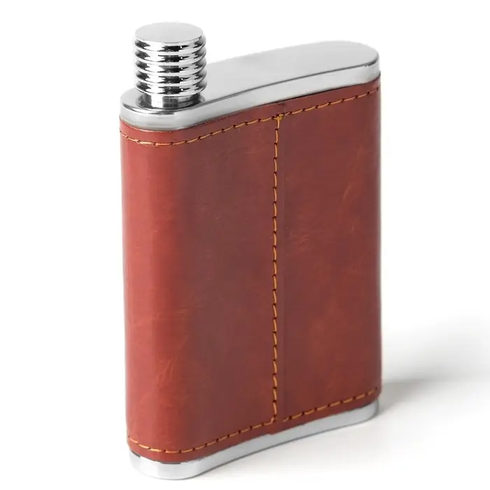 Фляжка &laquo;Герб&raquo;, нержавеющая сталь, 120 мл, 4 oz