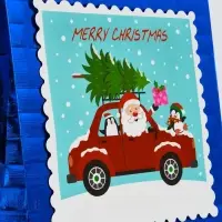 Набор подарочных пакетов «Новый год», 2 шт,  25,4 × 30,5 × 12,7 см