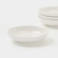 Соусники Доляна White Label, набор 4 шт., 50 мл, фарфор, белые