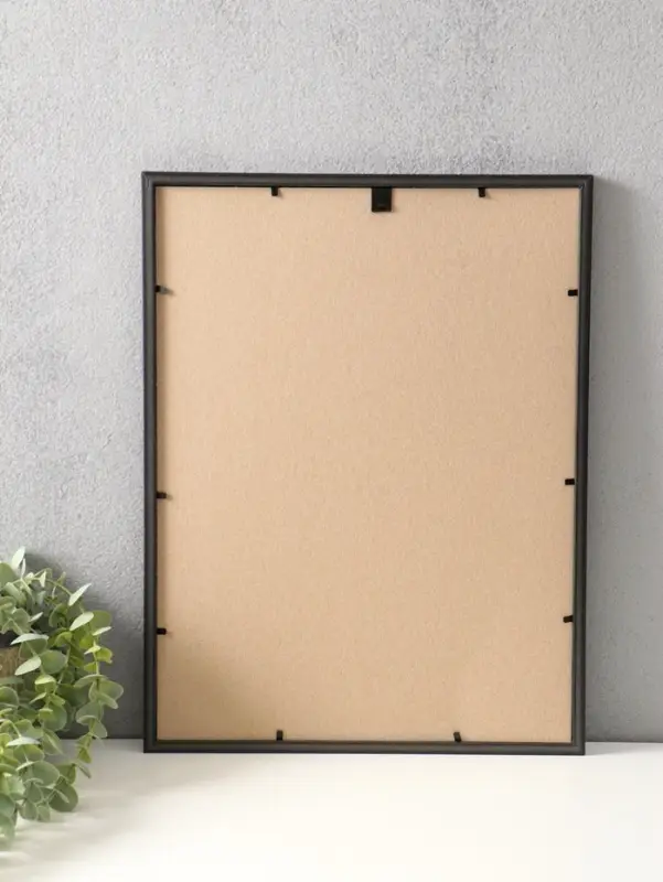 Фоторамка для фото " Lumo" 30х40 см,  набор 3 шт, (пластиковый экран), чёрный