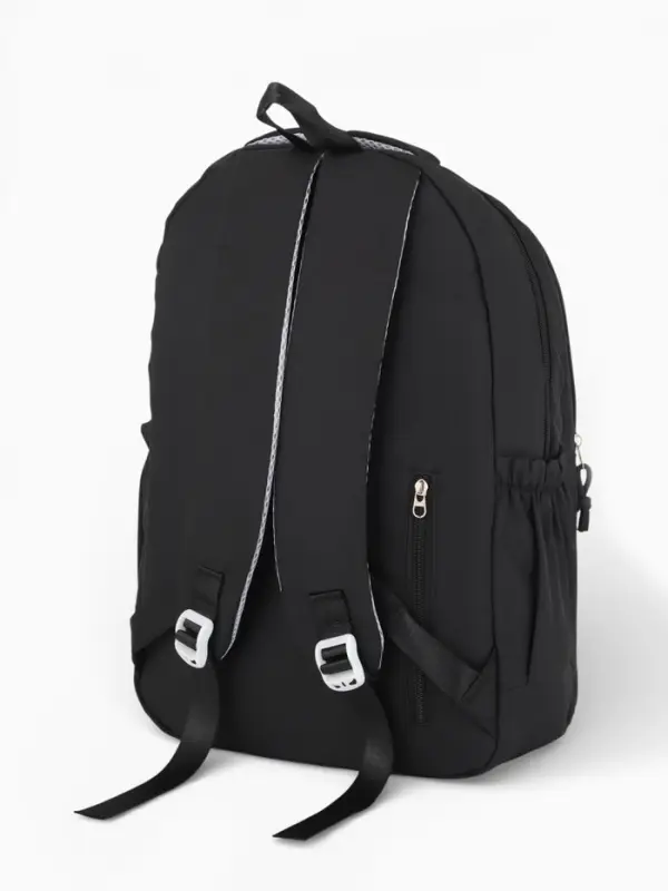 Рюкзак 31*14*44 см,2 отд.3 н/карм+пенал, Комби черный/беж